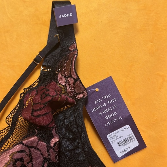 NWTLane Bryant Seriously Sexy Cacique Collection LightlyLined French Balconette - Picture 3 of 5